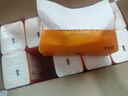 百適柔原木好品質(zhì)家用柔軟舒適面巾紙 橘色原木抽紙 5層 240張*6包 曬單實(shí)拍圖
