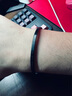 丹尼爾惠靈頓（DanielWellington） dw手鐲男 情侶開口手鐲 男生禮物送男友七夕情人節(jié)禮物送愛人 曜目黑 大號(hào) DW00400382 曬單實(shí)拍圖