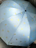 美度反向折疊晴雨傘兩用三折太陽傘防曬防紫外線女遮陽傘M3051綠 曬單實(shí)拍圖