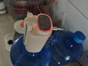 雙槍抽水器桶裝水飲水機(jī)靜音礦泉水電動(dòng)抽水泵折疊自動(dòng)上水器 白灰色 曬單實(shí)拍圖
