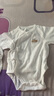 乖奇熊新生嬰兒衣服春秋連體哈衣3月6寶寶三角包屁衣初生和尚服夏季薄款 曬單實(shí)拍圖