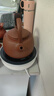 尊壺宜興紫砂提梁壺?zé)蟛鑹厥止げ杈吲莶杵?茗韻煮茶壺1200cc 曬單實拍圖