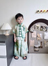 DOMIAMIAKIDS漢服男童夏裝女童國(guó)風(fēng)唐裝表演服兒童新中式套裝高端國(guó)學(xué)禮服 江山如畫(huà)男童 130 曬單實(shí)拍圖