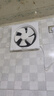 奧克斯（AUX）排氣扇強(qiáng)力抽風(fēng)油煙機(jī)排風(fēng)扇超強(qiáng)大吸力油煙機(jī) 10寸窗墻通用 曬單實(shí)拍圖