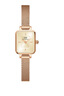 丹尼爾惠靈頓（DanielWellington）dw手表女 復古小方糖石英歐美腕表女士手表 七夕禮物送女友 香檳金鋼帶腕表DW00100651 曬單實拍圖