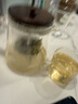 宣室堂飄逸杯泡茶壺家用2024新款耐熱玻璃內(nèi)膽泡茶杯一鍵茶水分離杯茶具 【透明款】飄逸壺650毫升 650ml 曬單實拍圖