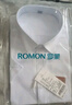 羅蒙（ROMON）純色商務(wù)職業(yè)正裝男士白襯衫工裝男裝短袖襯衣男CS72白色4XL 曬單實(shí)拍圖