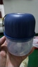 絞肉機小型打蒜器家用絞蒜切蒜器多功能輔食料理機電動蒜泥神器蒜蓉機自動切菜機壓蒜器 藍色-升級大電機 0.26L 曬單實拍圖