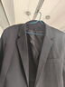 威登羊西裝套裝男士韓版潮流休閑西服男裝結婚新郎伴郎禮服正裝職業(yè)裝 黑色外套+白襯衫+西褲【三件 XL 曬單實(shí)拍圖