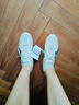 Onitsuka Tiger鬼塚虎MEXICO 66?復(fù)古舒適夏季男女休閑運動鞋 米白色/藍色 39 曬單實拍圖