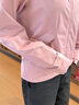 DESCENTE迪桑特DUALIS系列都市通勤女士針織運動上衣 LP-Pale Mauve S (160/80A) 曬單實拍圖