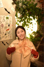 玖慕（JIUMU）純羊毛圍巾女冬季女士秋冬保暖圍脖生日圣誕七夕禮物送女生 曬單實(shí)拍圖