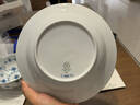 RoyalCopenhagen[檀健次同款]皇家哥本哈根平邊唐草手繪餐具面碗 平邊唐草-碗盤3件套 曬單實拍圖