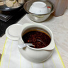 sungsa日本辣椒油專用陶瓷豬油罐家用耐高溫帶蓋裝葷油容器廚房調(diào)味罐子 米白【含勺子+高溫不炸裂】 曬單實(shí)拍圖