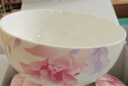 華光抗菌骨瓷餐具高溫釉中彩碗盤 中式國風喬遷之喜結(jié)婚禮物 春江水暖 抗菌瓷禮盒裝 30頭 曬單實拍圖