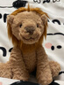 Jellycat波浪毛獅子毛絨玩具公仔陪睡安撫玩偶送禮娃娃生日禮物 小獅子[三標(biāo)送防塵袋]【31cm】 23cm 曬單實拍圖
