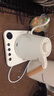 HDBROS 家用恒溫泡茶電熱水壺細(xì)嘴燒水壺保溫手沖咖啡壺小型辦公室煲水壺煮茶專用壺控溫手沖壺 白色 0.8L 曬單實(shí)拍圖