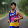 必邁（bmai）必邁馬拉松跑步運動(dòng)背心春夏競速訓練T恤男速干防磨吊帶速干衣男 曬單實(shí)拍圖