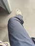 FILA 斐樂官方男士針織長褲冬季新款基礎(chǔ)簡約舒適健身運(yùn)動褲 RD寶藍(lán)-NV L 175/84A 曬單實(shí)拍圖