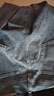 增致牛仔（zengzhi）【2025秋季新款】男士牛仔褲男帥氣彈力修身小腳褲休閑長(cháng)褲子男褲 曬單實(shí)拍圖