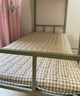 JCZS日本品質(zhì)乳膠床墊軟墊學(xué)生宿舍專(zhuān)用冬夏兩用涼席墊子地墊 【升級款】海蘭格*約5.5cm 80x190cm學(xué)生床 曬單實(shí)拍圖