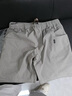 太平鳥(niǎo)男裝 夏季潮流休閑中短褲戶(hù)外工裝感五分運(yùn)動(dòng)直筒中褲潮 灰色1（直筒） 34 曬單實(shí)拍圖