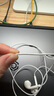原裝正品適用蘋果有線耳機(jī)iphone16/15/14/13/12/11promax/8/7 全新圓頭3.5mm 質(zhì)保一年 曬單實(shí)拍圖