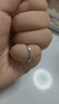 DR對戒情侶鉆戒鉑金鉆石戒指甜蜜之吻七夕禮物 單男戒 曬單實拍圖
