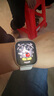 Apple/蘋果 Watch Series 10 智能手表GPS款42毫米玫瑰金色鋁金屬表殼淡桃粉色運動型表帶M/L MX1V3CH/B 曬單實拍圖