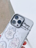 FUNNY RICH甜酷芭蕾風適用iPhone16ProMax手機殼蘋果15puls新款磁吸保護套漸變色透明14女ins防摔小清新可愛 公主茶話會-珍珠白 iPhone 15 Pro Max 曬單實拍圖