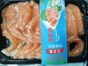 新疆三文魚(yú)新鮮國(guó)產(chǎn)生魚(yú)片中段刺身即食生魚(yú)片日料壽司整條三文魚(yú) 新疆三文魚(yú)中段切片 簡(jiǎn)裝 400g 曬單實(shí)拍圖