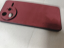 mlnew紅米K80Pro鏡頭全包手機殼Redmi K80Pro保護殼紅米K80Pro 5G小羊皮手機套防摔保護套防滑 【酒紅色】配全屏全透明高清鋼化膜 曬單實(shí)拍圖