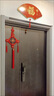 橙央吸門式風(fēng)鈴日式多巴胺木質(zhì)磁吸入戶風(fēng)鈴喬遷治愈禮物進(jìn)門提醒鈴鐺 櫸木+黃銅 曬單實(shí)拍圖