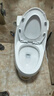 科勒馬桶圣拉菲爾五級旋風(fēng)家用連體坐便器K-3722T/8688/19111/K-3869T K-8688T致尊款（配件齊全） 305mm（入戶(hù)） 曬單實(shí)拍圖