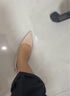 CHARLES&KEITH25秋新品尖頭平底馬銜扣芭蕾舞鞋單鞋CK1-70381148 Sand沙色 39 （250） 曬單實(shí)拍圖