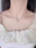 芯奢純銀999足銀莫比烏斯項鏈女士2025新款七夕情人節生日禮物送女友 項鏈+精美禮盒 曬單實(shí)拍圖