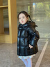 高梵黑金兒童鵝絨服4.0黑金寶貝抗菌絨2024新男女童中長(cháng)款加厚羽絨服 小耳朵黑色 110 曬單實(shí)拍圖