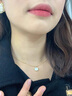 伊燦劉亦菲同款方塊吊墜項(xiàng)鏈女輕奢小眾高級感鎖骨鏈2025新款爆款頸鏈 劉亦菲同款方塊吊墜項(xiàng)鏈【金色】 曬單實(shí)拍圖