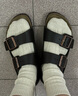 BIRKENSTOCK勃肯德國(guó)進(jìn)口男女款牛皮革舒適軟木Milano系踝涼鞋 男款棕色34101 41 曬單實(shí)拍圖