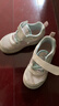 江博士春季兒童運動(dòng)鞋男女兒童學(xué)步鞋輕便舒適兒童鞋透氣板鞋學(xué)步鞋 米/粉/藍 26 腳長(cháng)約15.6-16.1 曬單實(shí)拍圖