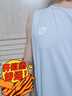 QINKUNG輕功百葉窗坎肩背心馬拉松跑步速干透氣排汗無袖T25新款男女背心 【男款】薄霧藍(lán) 2XL 曬單實(shí)拍圖
