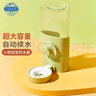 潔西 寵物自動(dòng)飲水器綠色兔子水壺大容量水盆龍貓金絲熊自動(dòng)續(xù)水600ml 曬單實(shí)拍圖