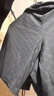 花花公子冰絲短褲男款夏季休閑男士短褲2025新款大碼潮速干運動五分褲外穿 黑色 4XL 【建議165-180斤】 曬單實拍圖