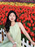 FSAT綠色無袖背心連衣裙子女夏季2025新款海邊度假法式氣質(zhì)感長裙 綠色【今年流行小個子高端精致桔 L 100-125 曬單實(shí)拍圖