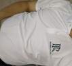 羅蒙高檔冰絲短袖Polo衫男夏季薄款免燙修身短袖男打底商務(wù)休閑T恤 白色 XL 【125-140斤】 曬單實(shí)拍圖