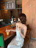 Mandy Zhang藍色氣質重磅醋酸吊帶輕禮服連衣裙女夏季高級感長裙子 霧霾藍 S 曬單實拍圖