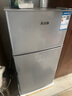 志高小冰箱89L迷你小型家用 下冷藏上冷凍兩用宿舍寢室出租房雙門辦公室電冰箱 節(jié)能省電 一級(jí)能效-89L銀雙門【省電輕音】 曬單實(shí)拍圖