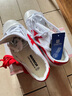 回力帆布鞋校鞋籃球鞋板鞋男鞋學(xué)生鞋小白鞋時(shí)尚百搭休閑運動(dòng)鞋女復古 升級款白紅【女買(mǎi)小一碼/男標準 39 曬單實(shí)拍圖