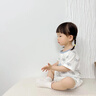 嬰兒衣服夏季薄款新生兒寶寶純棉短袖連體衣男女哈衣爬服夏裝 【毛衣小熊】2件裝 90cm 【11-15個月】 曬單實(shí)拍圖