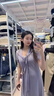 朗茵孕婦裙2025新款潮媽孕期穿搭法式寬松針織披肩長裙夏季孕婦連衣裙 紫色連衣裙 XL建議130-145斤 曬單實(shí)拍圖